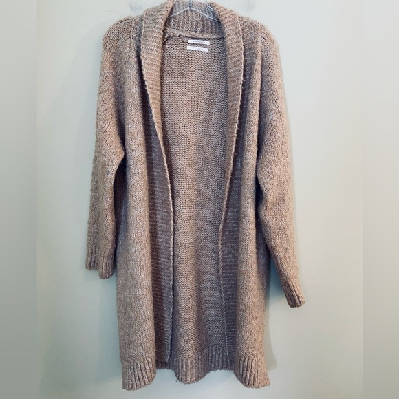 Anthropologie “Lilla” Oversized Wool Blend Cardigan Sweater Size Medium - Picture 4 of 11